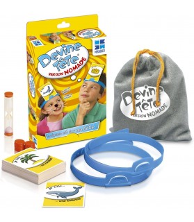 Devine Tête Nomade & Jeux de Voyage et de Poche - Ni Oui Ni Non Pocket - Megableu - 678100 - Jeu de Voyage