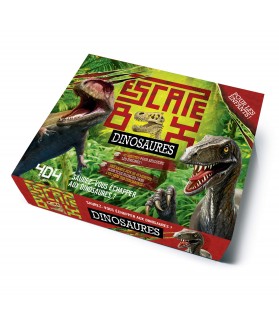 Escape Box Dinosaures - Escape game enfant de 2 à 5 joueurs