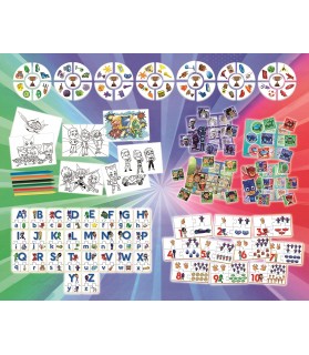 -50% ! Kit Maternelle Pyjamasques - Educa - PJ Masks - 17577