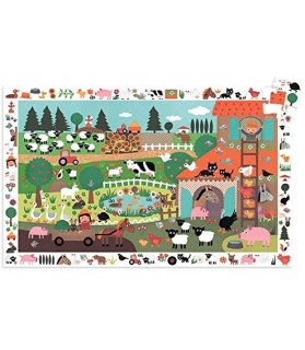 Puzzle Observation - Ferme - 35 Pièces - DJECO - 82889
