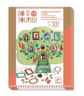 L'arbre de ma famille à créer - Do it Yourself Djeco