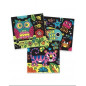 Coloriage velours dans le nuit il y a - Djeco