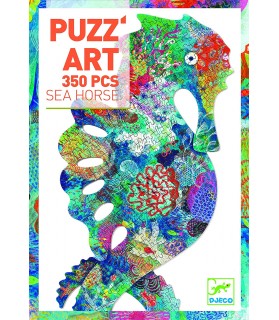 Puzz'art 350 Pièces - Hyppocampe - Djeco - DJ07653