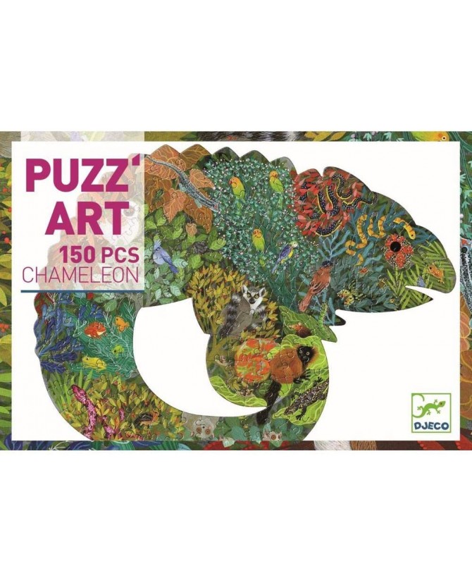 Puzzle Art - 150 pièces - Chameleon - DJECO - 6+