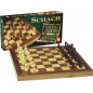 Échecs en Étui en Bois Grand - 44cm - Piatnik - 6389