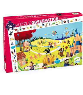 DJECO - Puzzle Observation - Les Contes - 54 Pièces