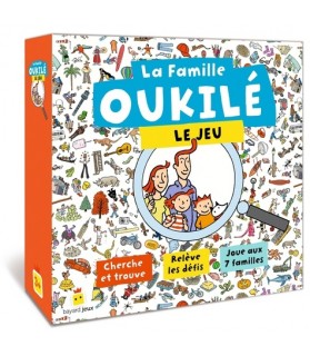La famille Oukilé le jeu - Cherche et trouve, relève les défis, joue aux 7 familles