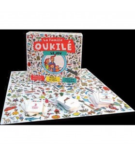 La famille Oukilé le jeu - Cherche et trouve, relève les défis, joue aux 7 familles