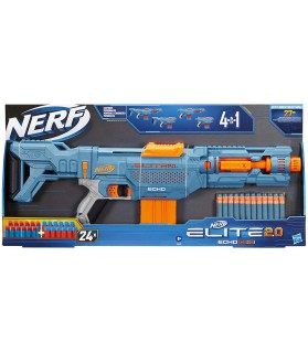 Nerf Elite 2.0 Echo CS-10 et Flechettes Nerf Elite Officielles