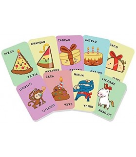 Taco Chapeau Gâteau Cadeau Pizza - Blue Orange