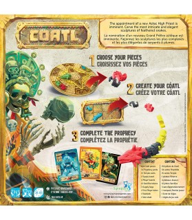 Cóatl - Asmodee - Jeu de société - Jeu de stratégie - Jeu Famille