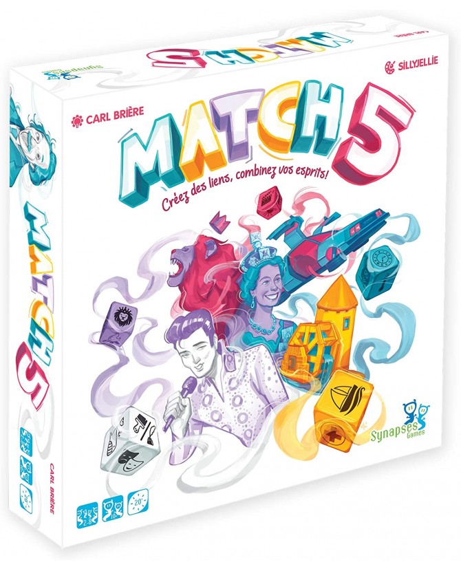 -40% ! Match 5 - Synapses Games Accessoires MAT01FR -40% ! Match 5 - Synapses Games Accessoires MAT01FR