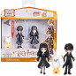 HARRY POTTER - PACK AMITIÉ MAGICAL MINIS HARRY & CHO WIZARDING WORLD - Coffret Amitié 2 Figurines Poupées Articulées Harry