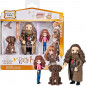 HARRY POTTER - PACK AMITIÉ MAGICAL MINIS HERMIONE & HAGRID WIZARDING WORLD - Coffret Amitié 2 Figurines Poupées Articulées