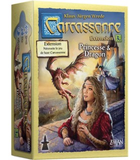 Carcassonne - Extension : Princesse et Dragon