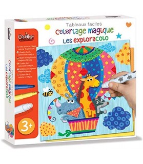 Les Exploracolo - Coloriage Magique - Crea lign'