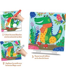 Les Animocolo - Coloriage Magique - Crea lign'