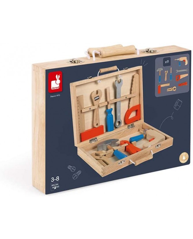 X14 Outils de bricolage enfant - Kit complet