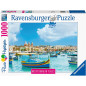 Malte la méditerranéenne - Ravensburger - Puzzle Adulte - Puzzle 1000 p -