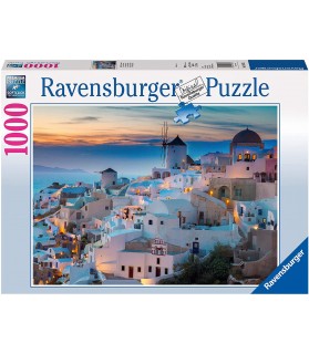 Santorin - Ravensburger - Puzzle Adulte - Puzzle 1000 p -