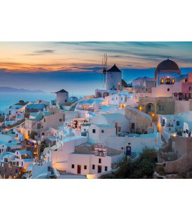 Santorin - Ravensburger - Puzzle Adulte - Puzzle 1000 p -