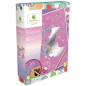 Tableaux Magiques à gratter pour Enfants - Sycomore-  CREA029, Rose