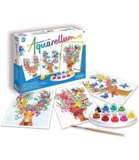 AQUARELLUM - CERFS ENCHANTES