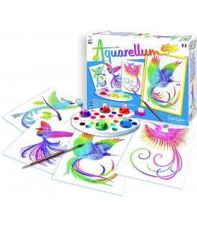 AQUARELLUM JUNIOR - 4 motifs a peindre