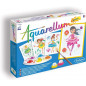 AQUARELLUM JUNIOR - 4 motifs a peindre