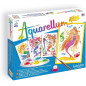 AQUARELLUM JUNIOR - 4 motifs a peindre