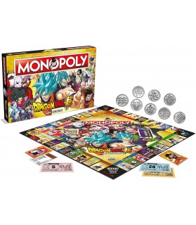 MONOPOLY DRAGON BALL SUPER -  Winning Moves  - Jeu de société-Version française