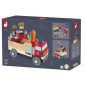 Camion de Pompiers Brico'kids en Bois - Janod - Jeu de construction - avec 2 Pompiers - 45 Pièces, Facile à Monter Camion de Pompiers Brico'kids en Bois - Janod - Jeu de construction - avec 2 Pompiers - 45 Pièces, Facile à Monter