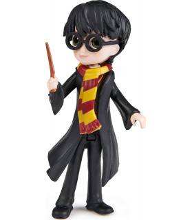 FIGURINE MAGICAL MINIS HARRY POTTER WIZARDING WORLD - Figurine Poupée Articulée Harry Potter 8 cm