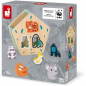 Boîte à Formes des Animaux en Bois - Jeu d'Encastrement -  Janod