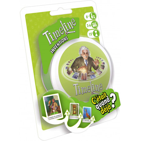 Timeline Inventions - Asmodee - Jeu de société