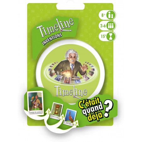Timeline Inventions - Asmodee - Jeu de société