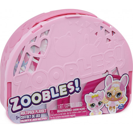Multipack 3 Zoobles - 2 Boules Magiques Colorées Transformables en Animaux et 1 Zoobles