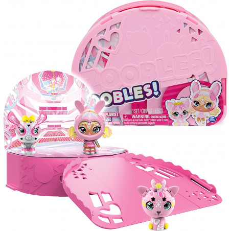 Multipack 3 Zoobles - 2 Boules Magiques Colorées Transformables en Animaux et 1 Zoobles