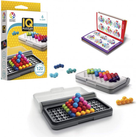 IQ PUZZLE PRO - SMARTGAMES-SG455 Jeu de Réflexion et de Logique