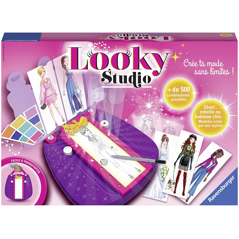 Looky Studio - Dessin - stylisme- Jeu créatif - enfants dès 6 ans