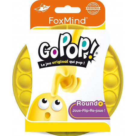 Go Pop! Roundo (Couleur Aléatoire), Jeu de logique, Age: 5+, 2 Joueurs, Temps de Partie: 10 Min - Asmodee Foxmind