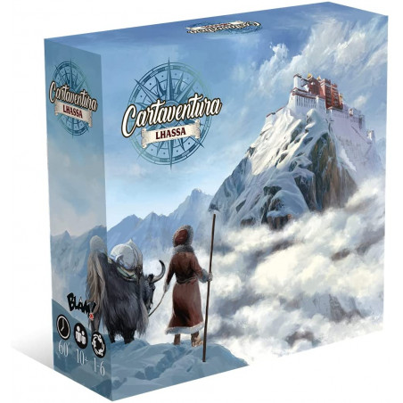 Cartaventura Lhassa - Blam ! -  Blackrock - Jeu de société - Jeu coopératif