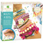Lovely Box Grand Modèle Collector - Dès 7 ans -  Kit de loisir créatif enfant - 5 bracelets multi-rangs - DIY