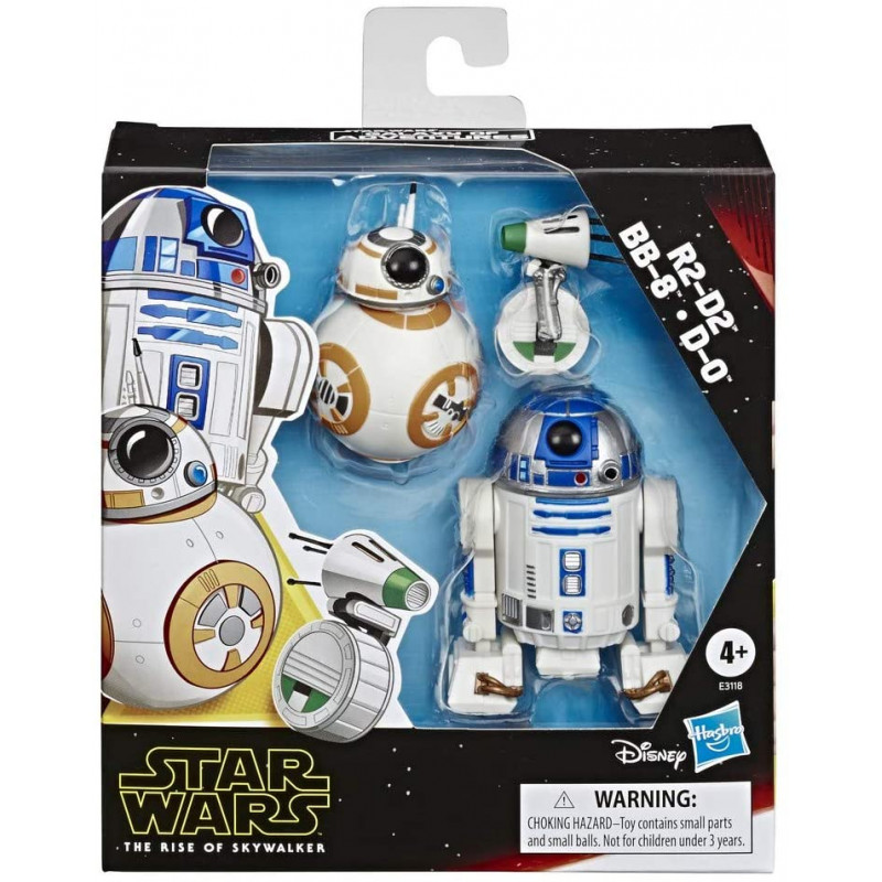 Pack de 3 Figurines articulées de Droïde -  Star Wars Galaxy of Adventures