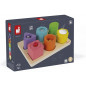 Puzzle 6 Cubes Sensoriels en Bois I Wood - Janod Puzzle 6 Cubes Sensoriels en Bois I Wood - Janod