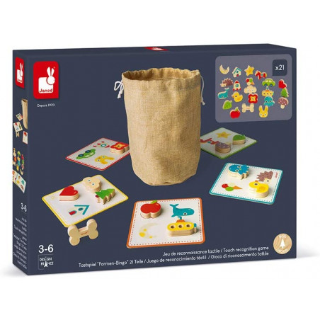 Jeu de Reconnaissance Tactile Memory Touch - Janod