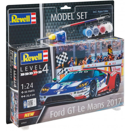Ford GT accessoires échelle 1/24-88 pièces 24 h du Man - Revell Model Set voiture