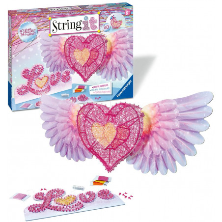 -20% ! Ravensburger - String It Coeur - string'art - création - Jeu créatif