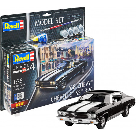 Chevy Chevelle SS 396 1968 - Revell Model Set- Revell 67662 Maquette de Voiture