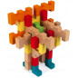 Set de Construction de 100 Pièces en Bois Massif - Janod Set de Construction de 100 Pièces en Bois Massif - Janod